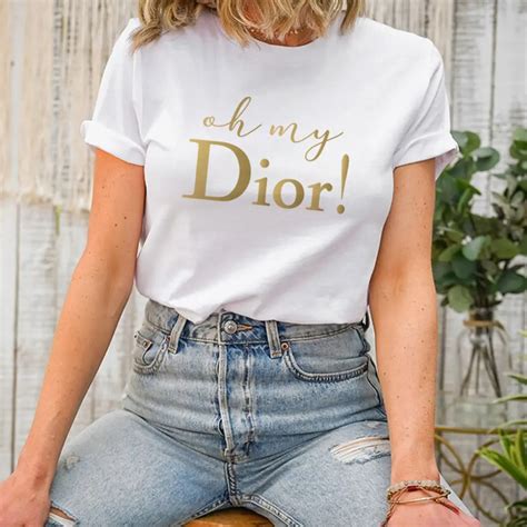 dior inspired tshirt